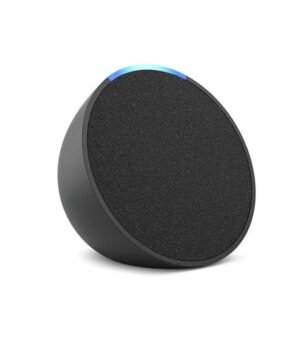 Echo Pop (Newest gen) | Full sound compact Wi-Fi and Bluetooth smart speaker with Alexa | Charcoal