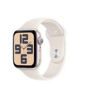 Apple Watch SE (2nd Gen) GPS 40mm Smartwatch with Starlight Aluminium Case with Starlight Sport Band