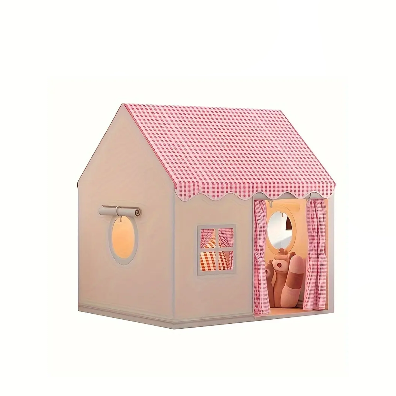 Kids Playhouse Tent Castle, Indoor Children'S Game House, Nursery Pretend Playhouse