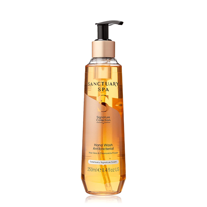Sanctuary Spa Antibacterial Hand Wash, No Mineral Oil, Cruelty Free & Vegan Liquid Hand Soap, 250ml
