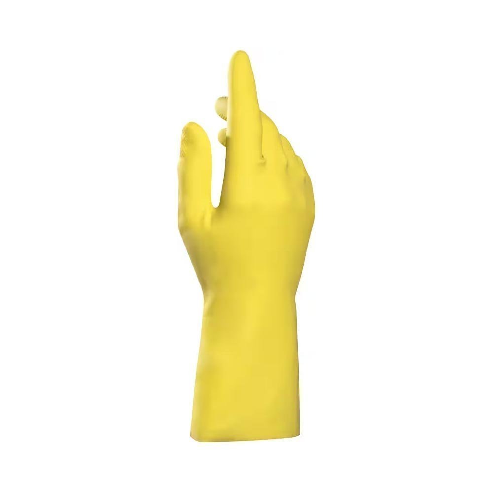 Mapa Professional Vital 124 Non-Disposable Cleaning Gloves Latex Size 10 Yellow
