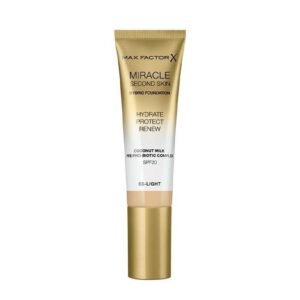 Max Factor Miracle Touch Second Skin, Light, 30 ml
